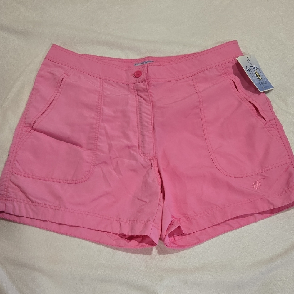 Guy Harvey Pink Cargo Shorts Casual Cotton Blend